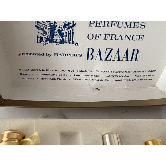 Harper's Bazaar great perfumes of France, Boxed 8 mini perfume set - Picture 6 of 8